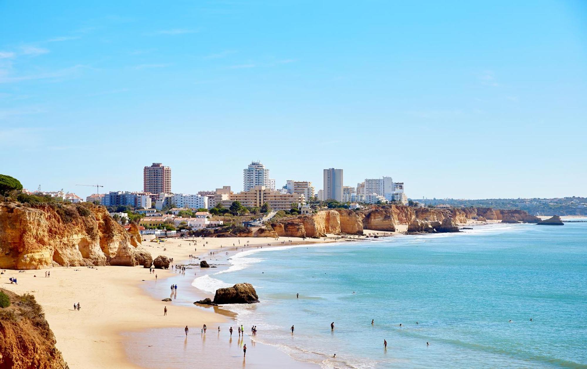 Bnb Homes Praia Da Rocha Beach Bright Apartment 50 M Away From The Ocean Portimão Eksteriør billede