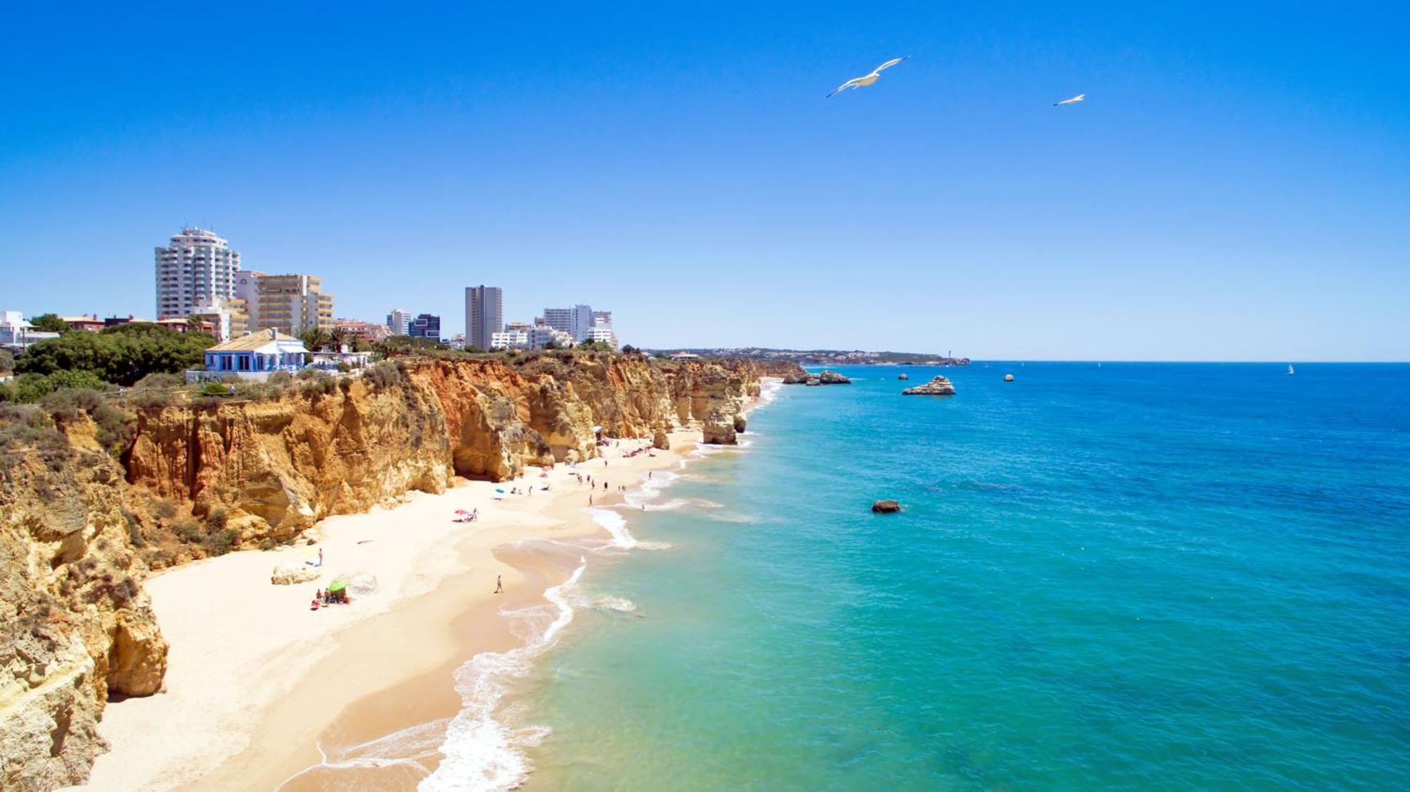 Bnb Homes Praia Da Rocha Beach Bright Apartment 50 M Away From The Ocean Portimão Eksteriør billede